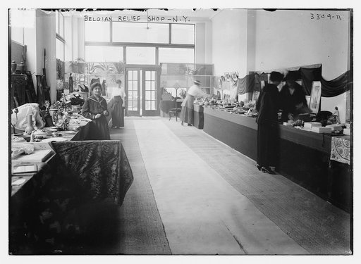 Belgian relief shop -- N.Y.