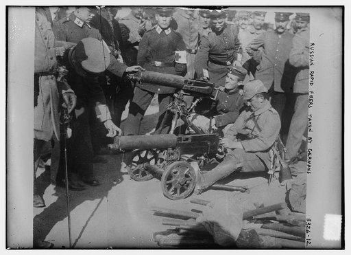 Russian Rapid firers taken by Germans