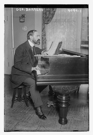 Geo. Barrere [at piano