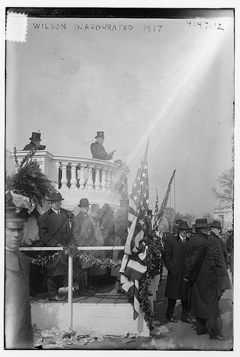 Wilson inaugurated