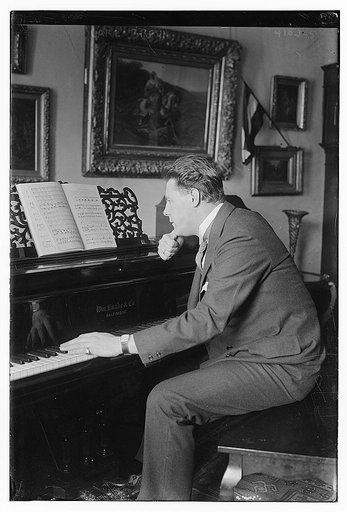 Carl Braun at piano