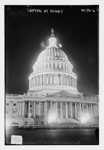 Capitol at night