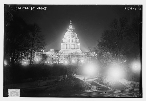 Capitol at night