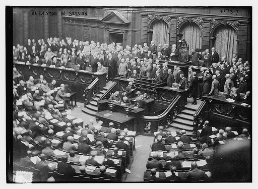 Reichstag in session