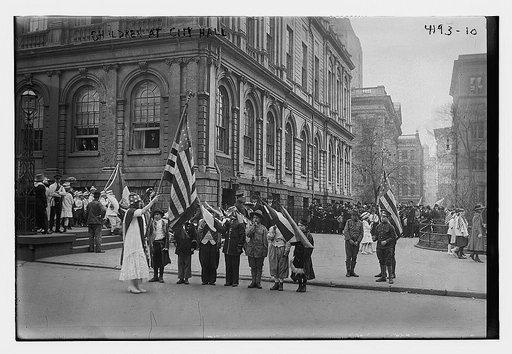 Children at City Hall