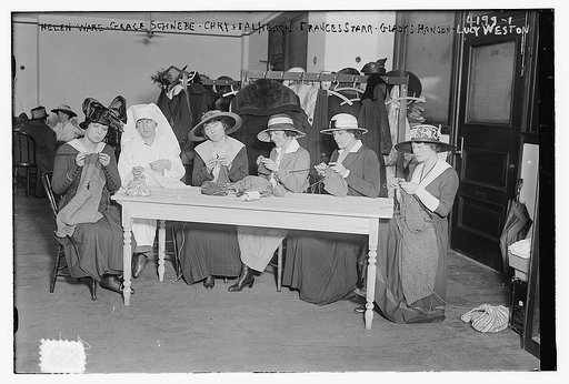 Helen Ware, Grace Schnebe, Chrystal Hearn, Frances Starr, Gladys Hanson, Lucy Weston