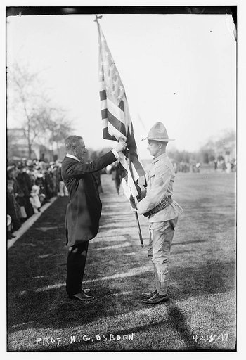 Prof. H. G. Osborn  ["Old Glory"