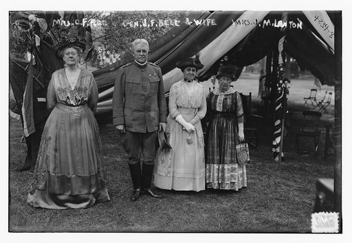 Mrs. C.F. Roe, Gen. J.F. Bell & wife, Mrs. J.M. Lawton