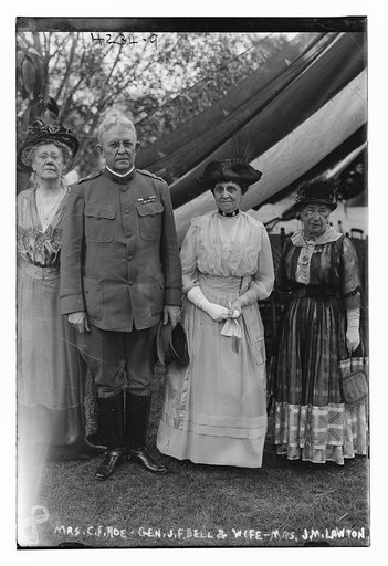 Mrs. C.F. Roe, Gen. J.F. Bell & wife, Mrs. J.M. Lawton