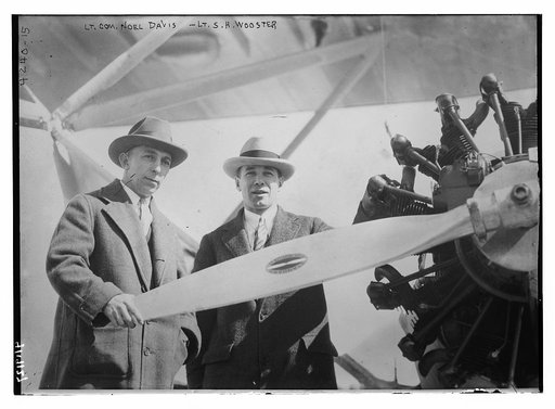 Lt. Com. Noel Davis -- Lt. S.H. Wooster