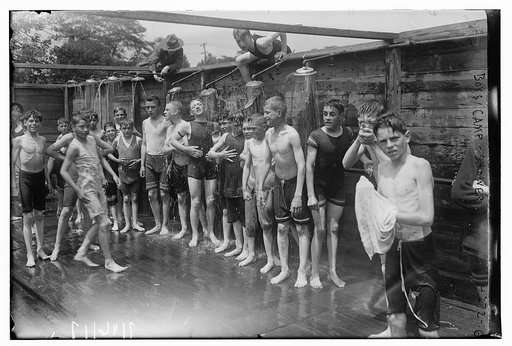 Boy's Camp -- shower