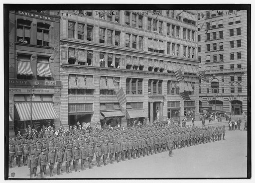 9th Coast Defence [i.e. Defense] in Union Sq.