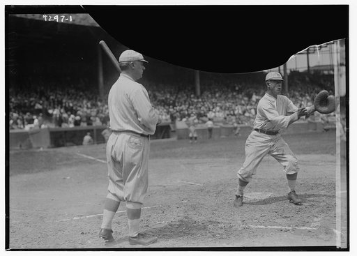 Manager John McGraw & catcher Bill Rariden, New York NL (baseball)
