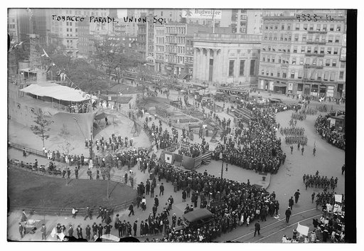 Tobacco parade, Union Sq.