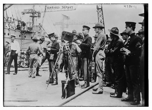 Marines depart