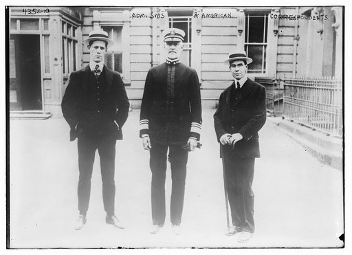 Adm. Sims & American correspondents