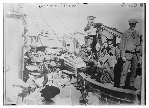 Life belt drill on liner