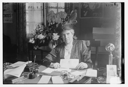 Mrs. E.R. Stettitinus [i.e. Stettinius