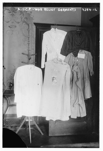 A.I.C.P. -- War relief garments