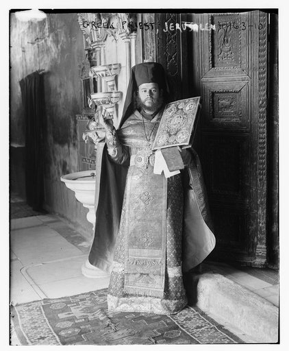 Greek Priest, Jerusalem