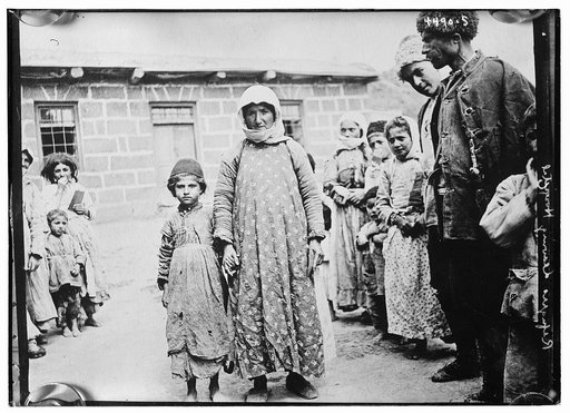 Refugees leaving hospital