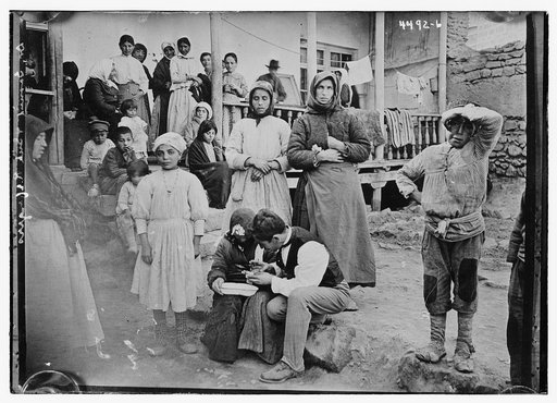 Dr. Sarnid & sick refugees