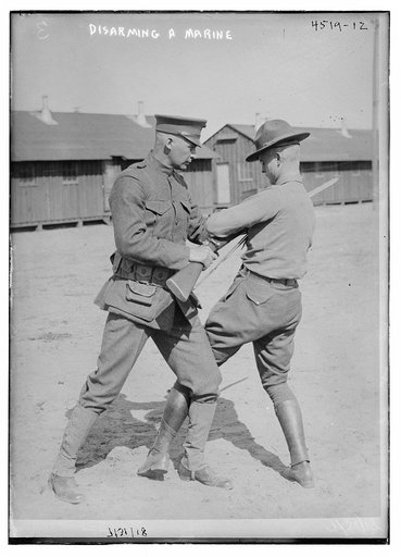 Disarming a Marine