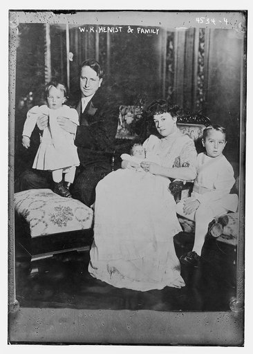 W.R. Hearst & family