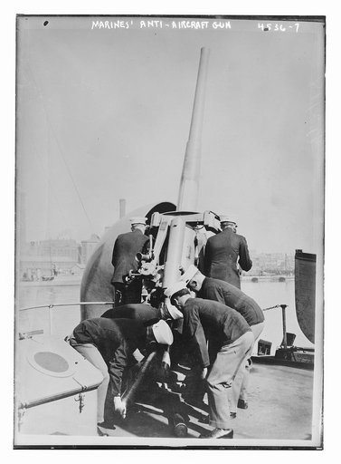 Marines' anti-aircraft gun