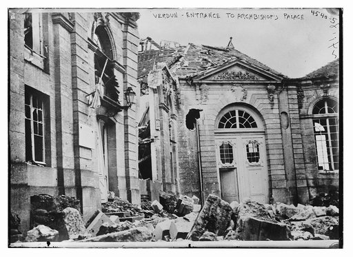 Verdun -- entrance to Archbishop's Palace