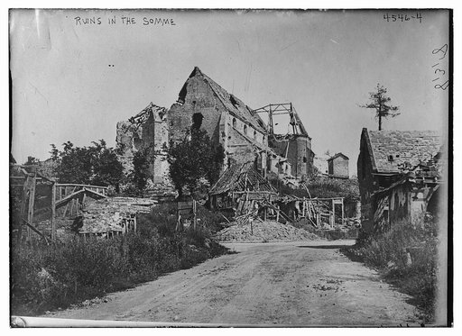 Ruins in the Somme