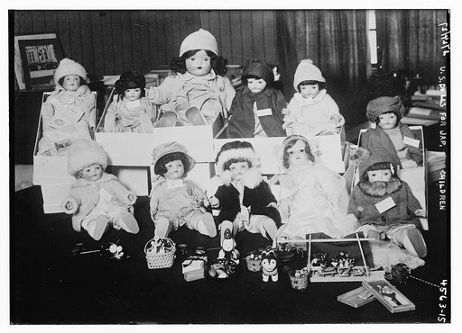 U.S. dolls for Jap[anese] children