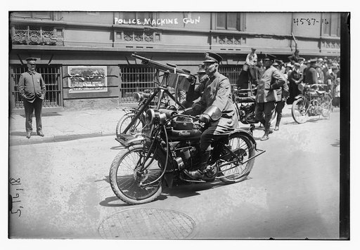 Police machine gun