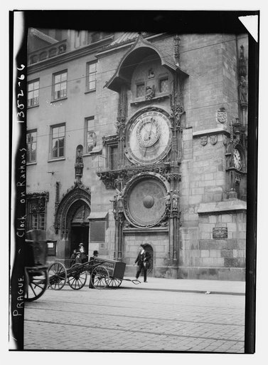 Prague - Clock on Rathaus