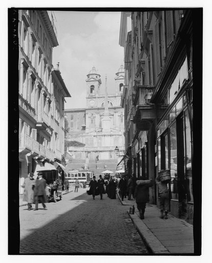 Looking toward Piazza di Spagna - Rome