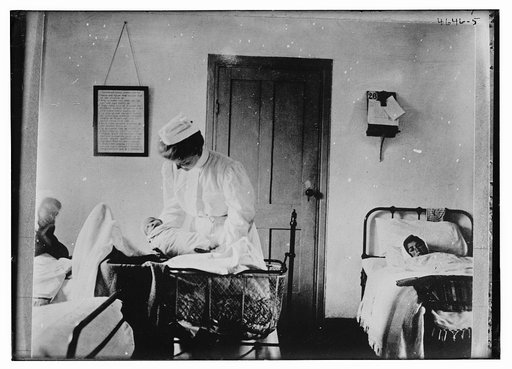 Armenian refugees [new baby, mother & midwife