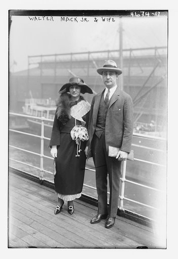 Walter Mack Jr. & wife