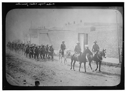 British troops outside Jerusalem[?