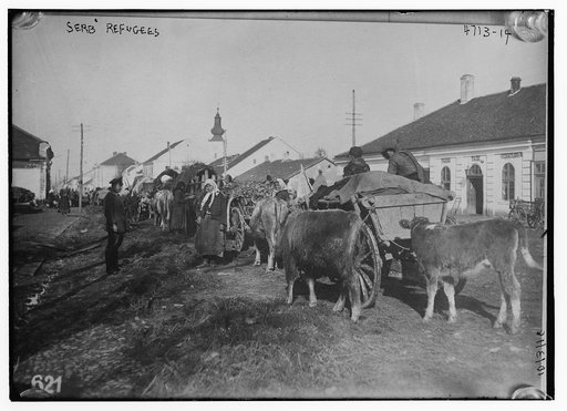 Serb refugees
