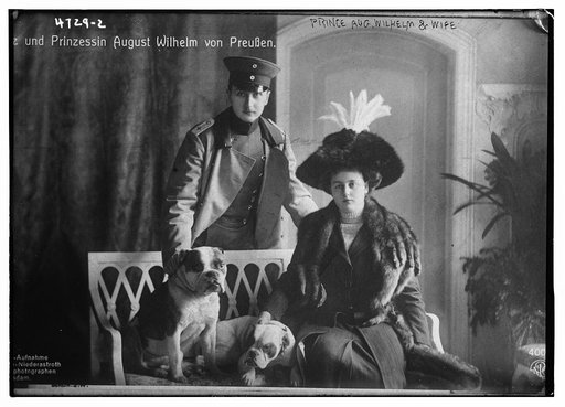 Prince Aug. Wilhelm & wife