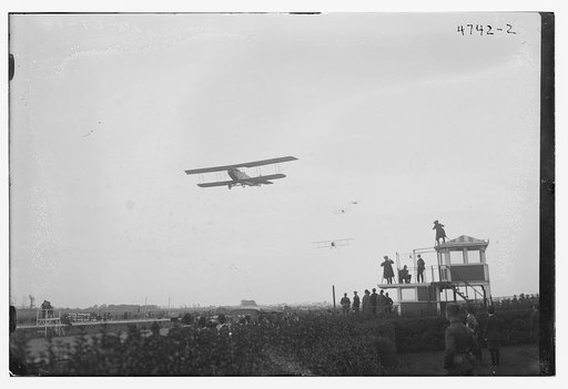 Planes in flight aviation meet, Belmont, N.Y.