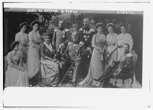 King of Bavaria & family