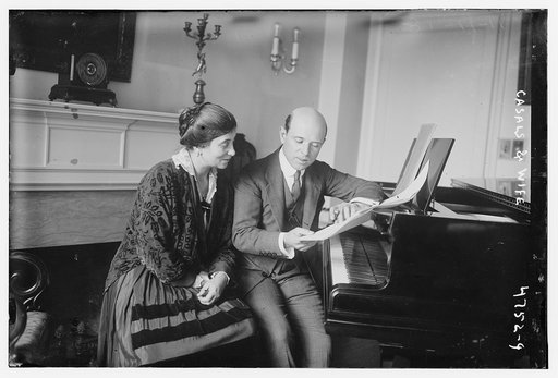 Casals & wife