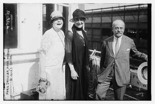 Marie Dressler, Anne Morgan & Jules Bache
