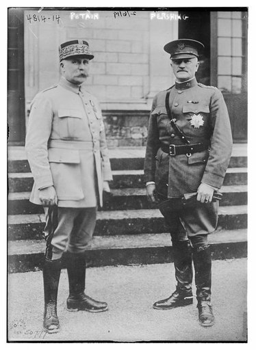 Petain, Pershing