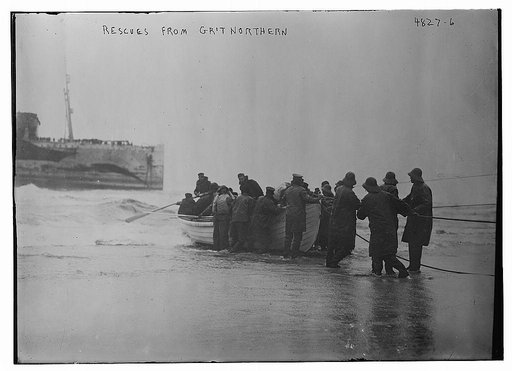 Rescues from GR'T [GREAT] NORTHERN [i.e. Northern Pacific