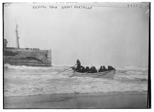 Rescues from GREAT NORTHERN