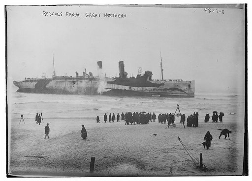 Rescues from GREAT NORTHERN