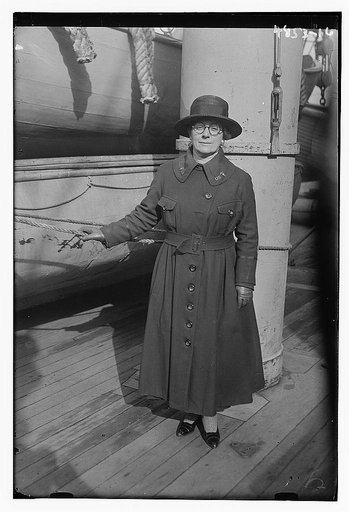 Woman on ship
