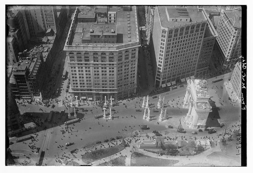 From Met. Bldg.